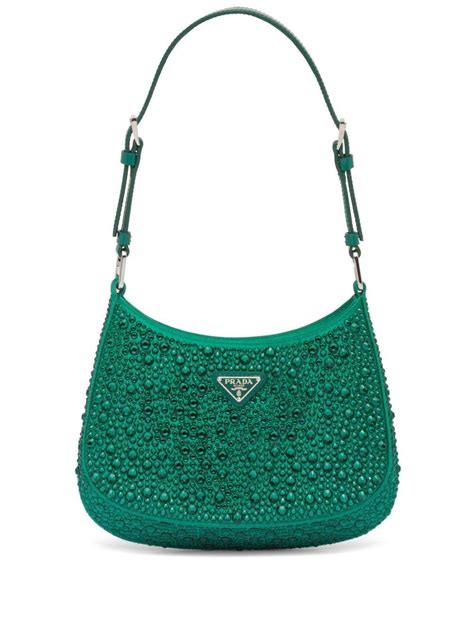 pre owned prada backpackgreen prada crystal bag|prada bag 2010.